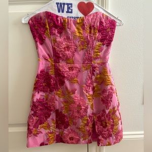 Showpo Brailey mini dress strapless